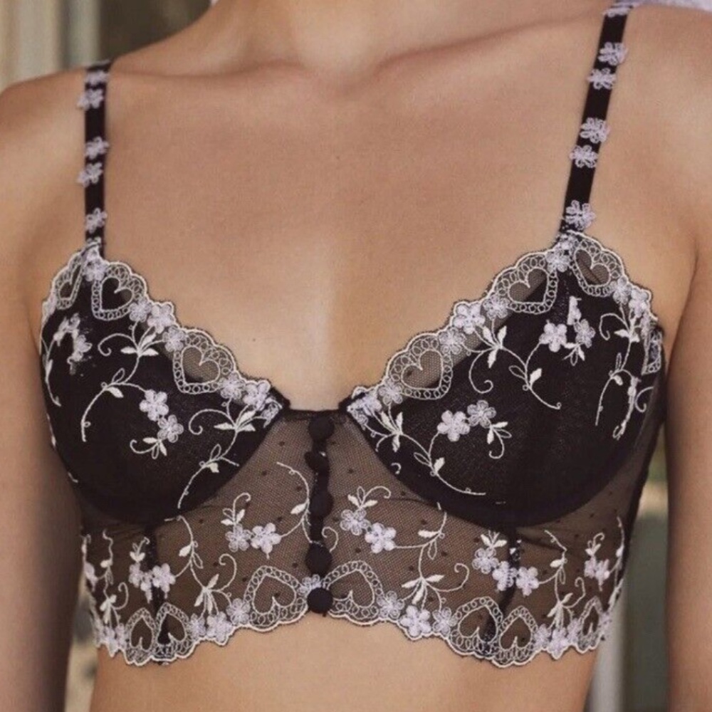 For Love & Lemons Amour Longline Bra Top